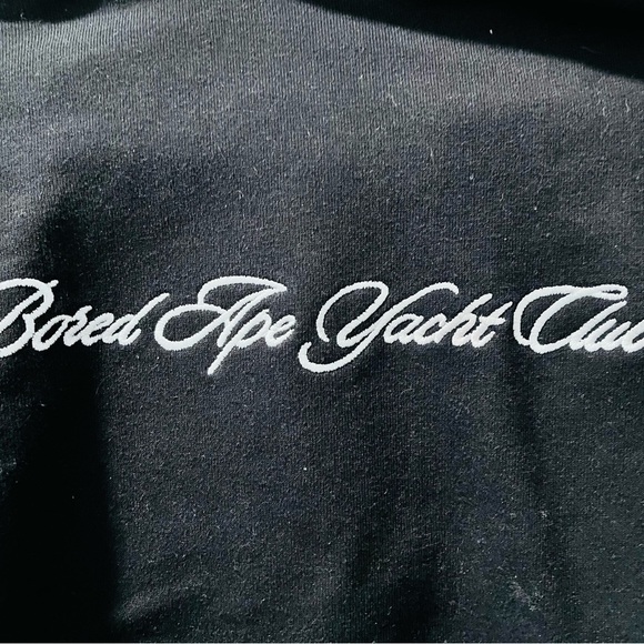 Authentic Bored Ape Yacht Club bayc Men's Hoodie Size Medium Skull - Picture 4 of 6